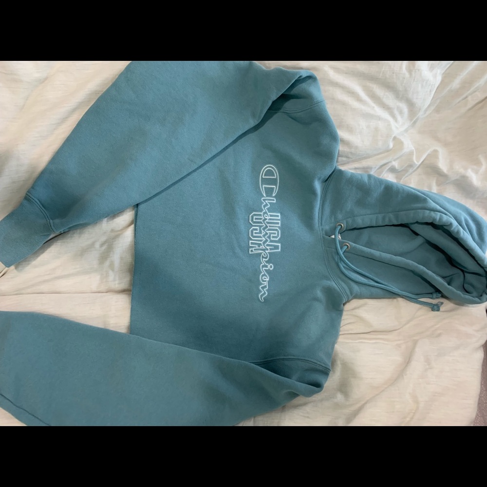 Cropped Champion Hoodie